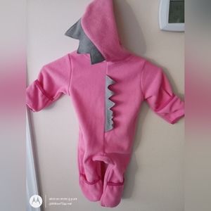 Cuddle Club dragon/dino baby suit/coat